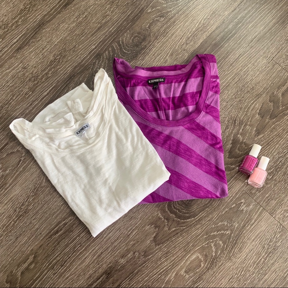 Express Dolman Short Sleeve Tees (2)